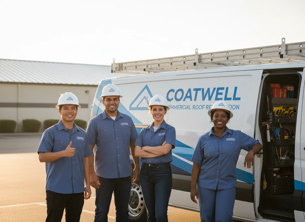Commercial roof coating company in Amherst, NY